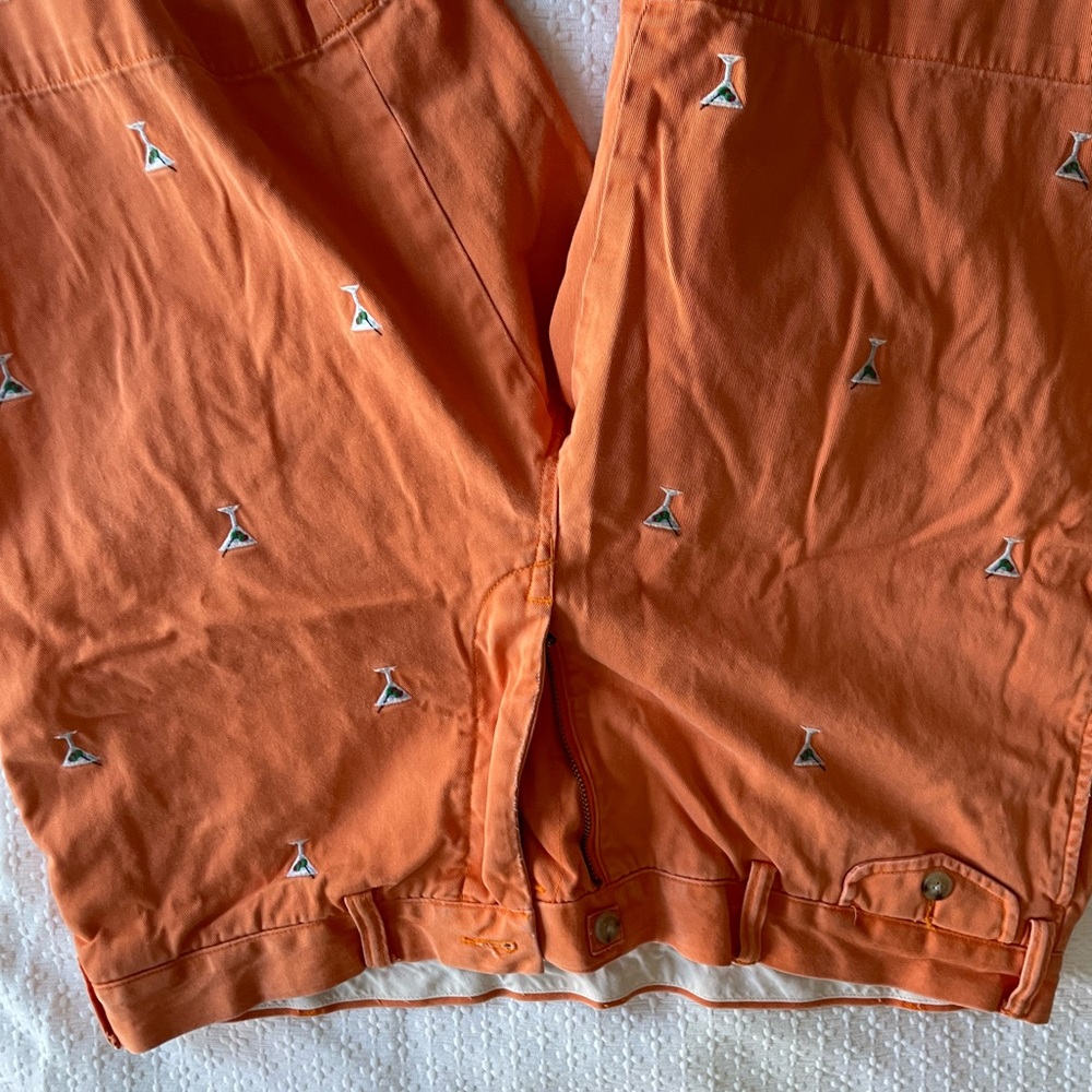 Ralph Lauren shorts with martini glasses